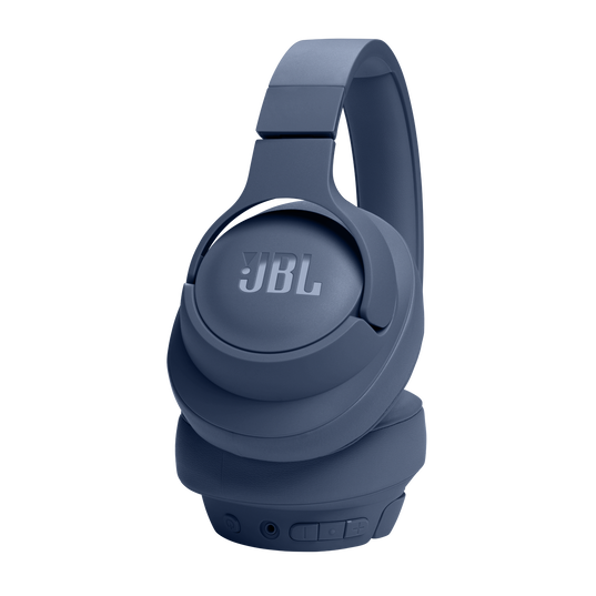 JBL Tune 720BT - Blue - Wireless over-ear headphones - Detailshot 3